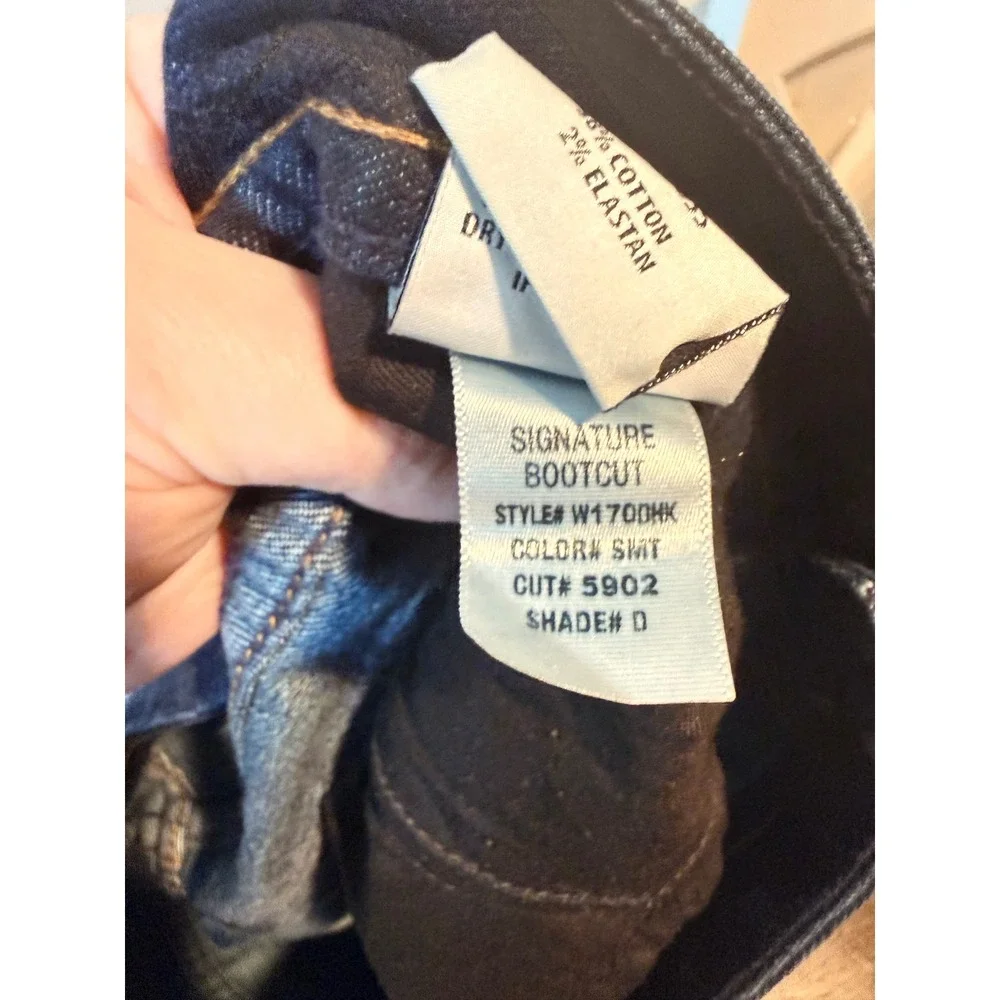 Hudson Signature Bootcut Women‎ Jeans Dark Wash Size 29 W1700HK